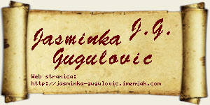 Jasminka Gugulović vizit kartica